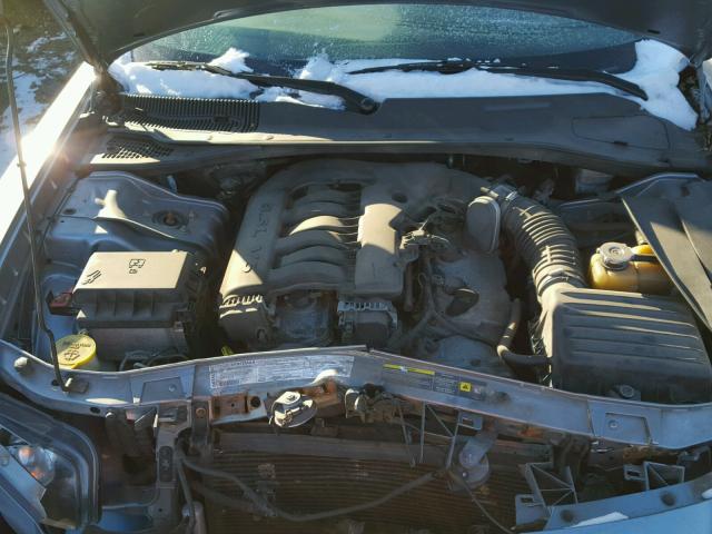 2B3KA43G06H311326 - 2006 DODGE CHARGER SE GRAY photo 7