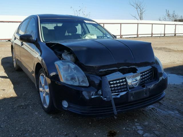 1N4BA41E26C844531 - 2006 NISSAN MAXIMA SE BLACK photo 1