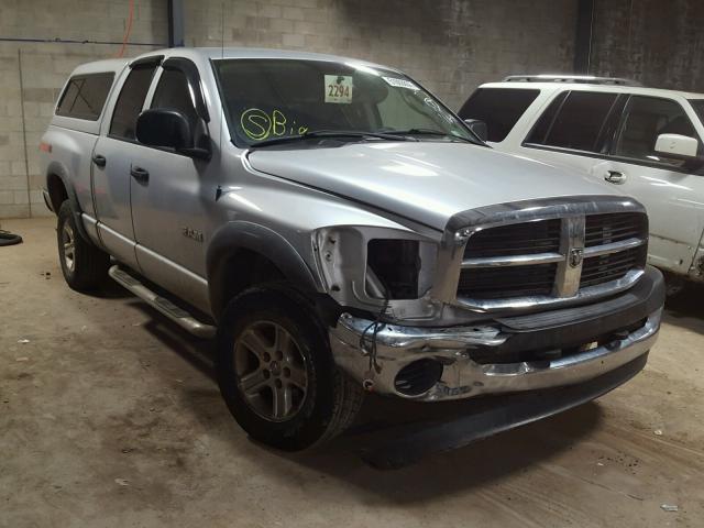 1D7HU18N88S593335 - 2008 DODGE RAM 1500 S SILVER photo 1