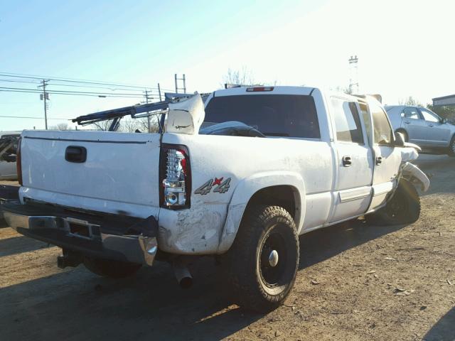 1GCHK231X4F101580 - 2004 CHEVROLET SILVERADO WHITE photo 4