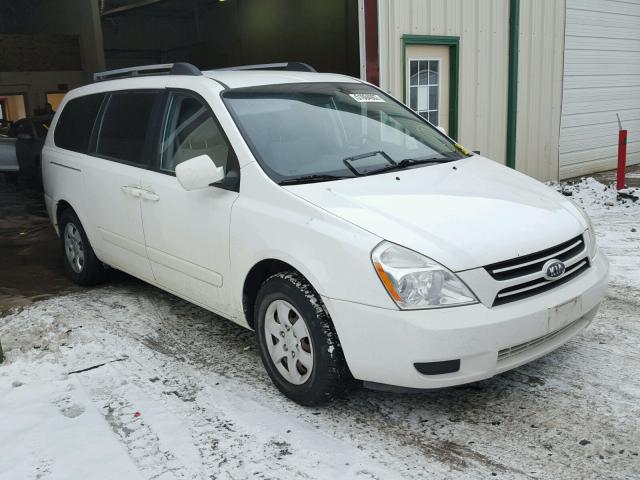 KNDMB233576111566 - 2007 KIA SEDONA EX WHITE photo 1