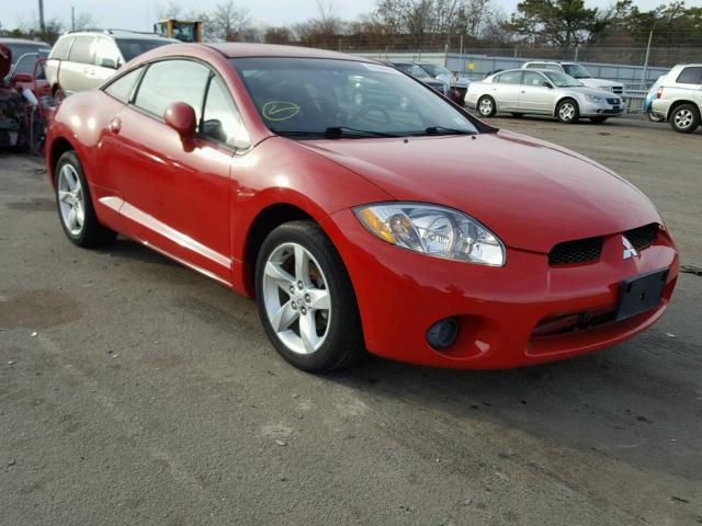 4A3AK24F17E049887 - 2007 MITSUBISHI ECLIPSE GS RED photo 1