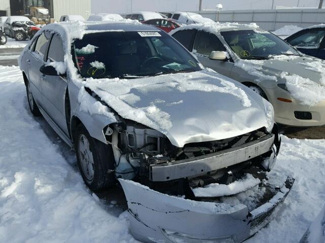 2G1WT57N691162936 - 2009 CHEVROLET IMPALA 1LT SILVER photo 1