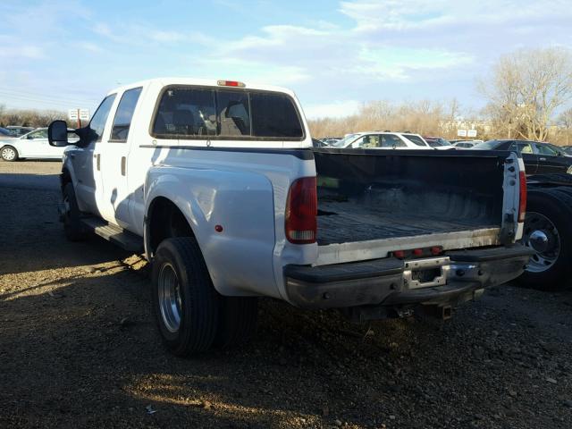 1FTWW33P56EA00994 - 2006 FORD F350 SUPER WHITE photo 3