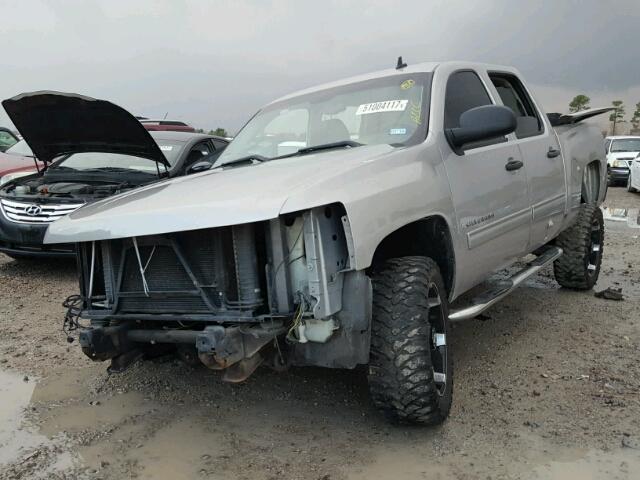 3GCEC13C49G117615 - 2009 CHEVROLET SILVERADO GRAY photo 2