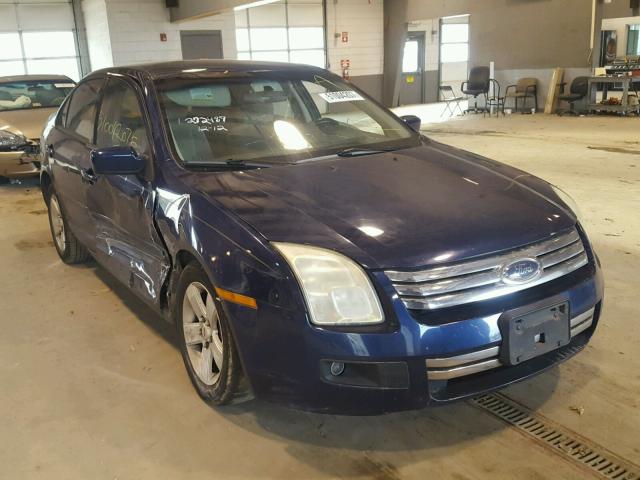 3FAFP07Z96R238132 - 2006 FORD FUSION SE BLUE photo 1