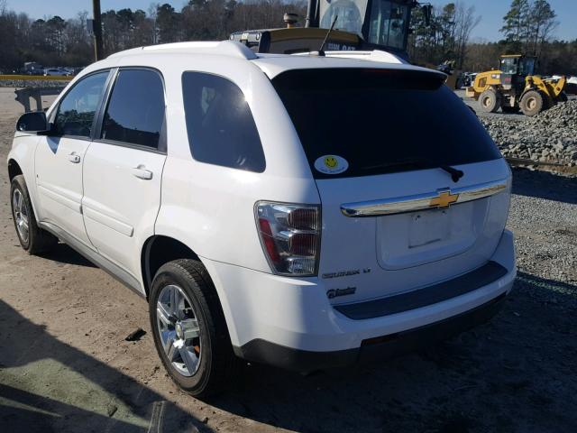 2CNDL33F686003347 - 2008 CHEVROLET EQUINOX LT WHITE photo 3