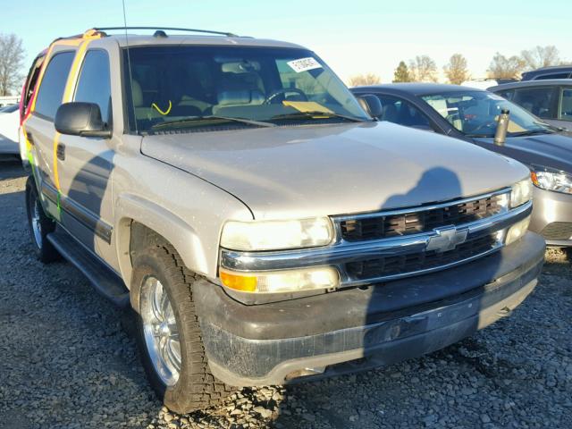 1GNEK13T64J257814 - 2004 CHEVROLET TAHOE K150 BEIGE photo 1