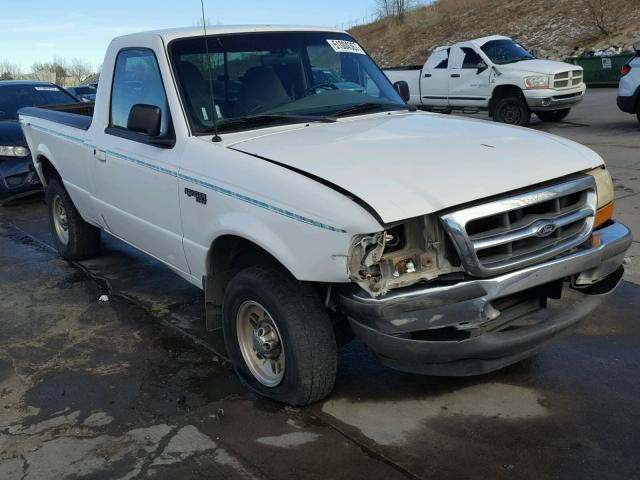 1FTYR10C0WUA56708 - 1998 FORD RANGER WHITE photo 1