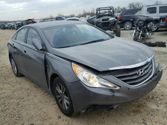 5NPEB4AC0DH628259 - 2013 HYUNDAI SONATA GLS GRAY photo 1