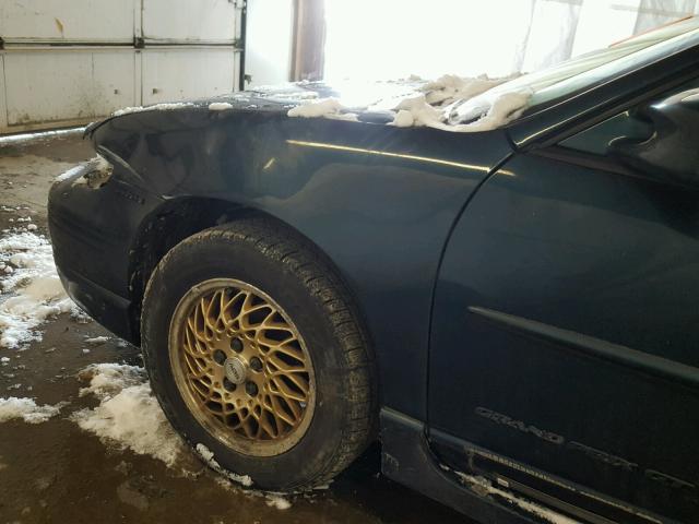 1G2WP12K8VF291530 - 1997 PONTIAC GRAND PRIX მწვანე ფოტო 10