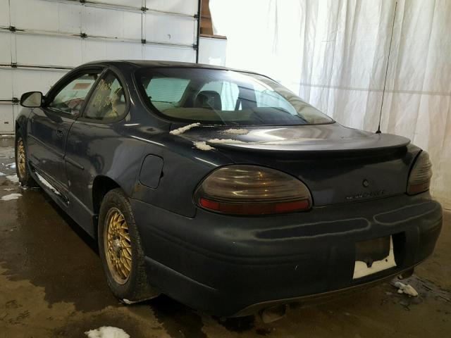 1G2WP12K8VF291530 - 1997 PONTIAC GRAND PRIX მწვანე ფოტო 3