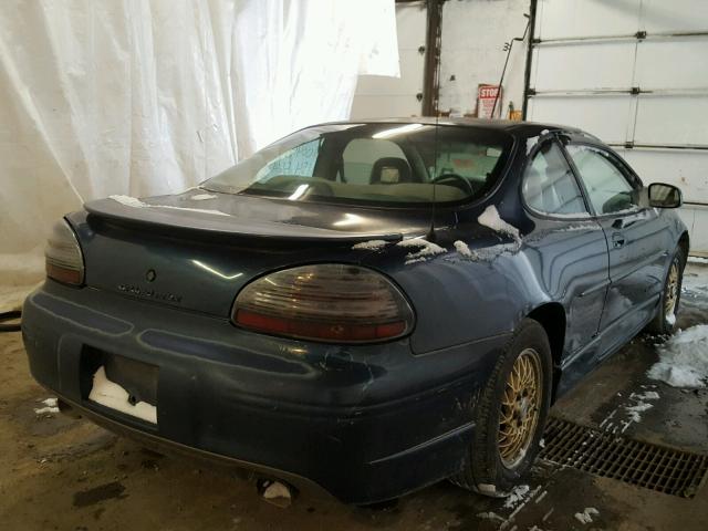 1G2WP12K8VF291530 - 1997 PONTIAC GRAND PRIX მწვანე ფოტო 4