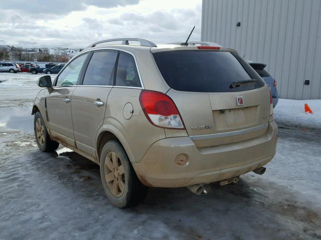 3GSDL63748S649006 - 2008 SATURN VUE XR GOLD photo 3