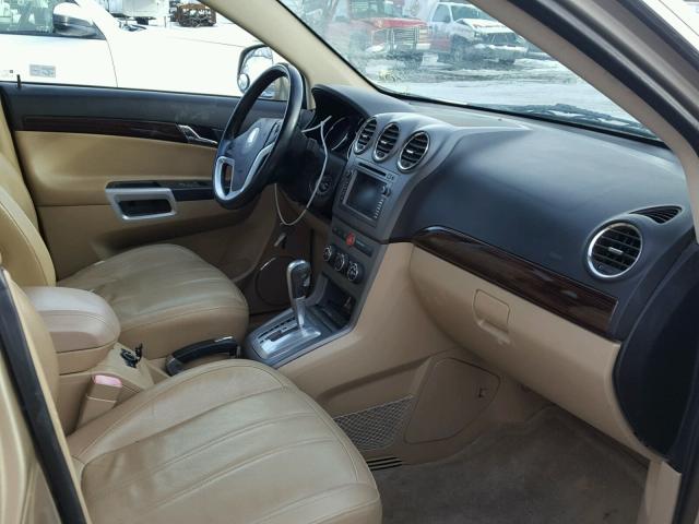 3GSDL63748S649006 - 2008 SATURN VUE XR GOLD photo 5