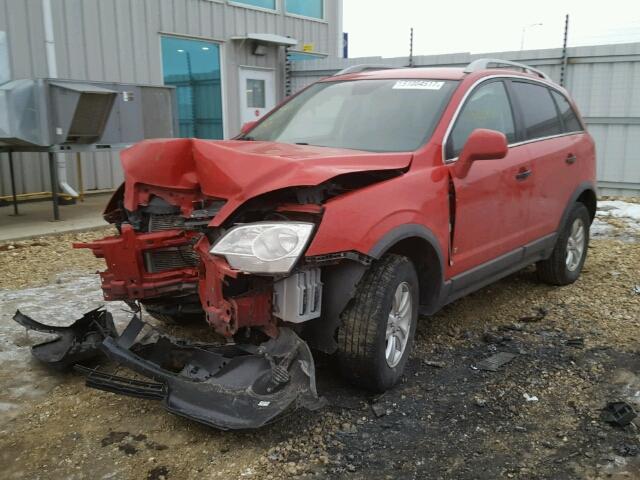 3GSCL33PX9S608410 - 2009 SATURN VUE XE RED photo 2