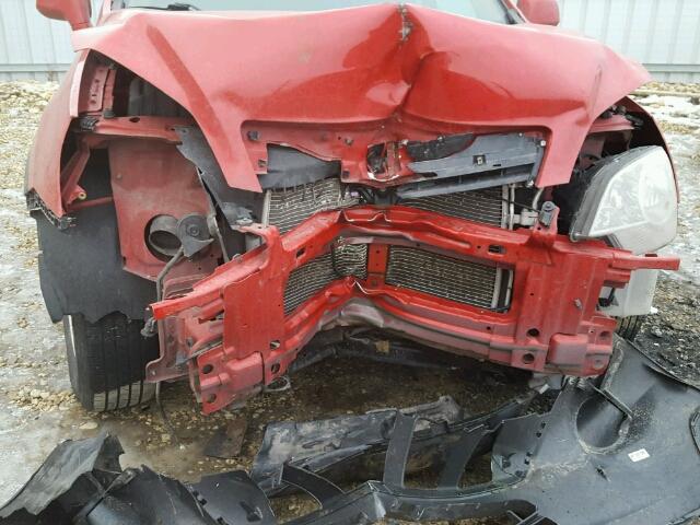 3GSCL33PX9S608410 - 2009 SATURN VUE XE RED photo 9