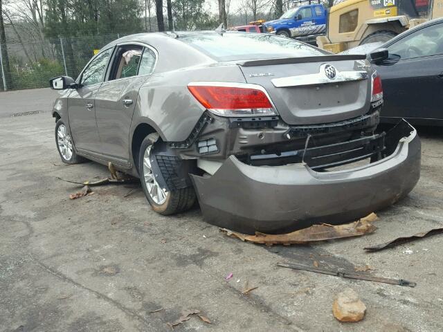 1G4GD5GRXCF344033 - 2012 BUICK LACROSSE P CHARCOAL photo 3