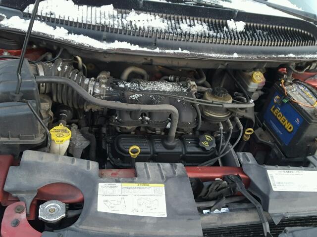 2C4GP54L95R142775 - 2005 CHRYSLER TOWN & COU Qırmızı foto 7