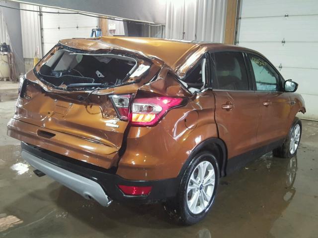 1FMCU0G97HUC81395 - 2017 FORD ESCAPE SE ORANGE photo 4