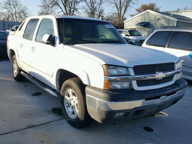 3GNEK12Z26G126227 - 2006 CHEVROLET AVALANCHE WHITE photo 1