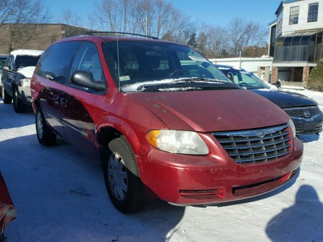 2A4GP54LX6R727991 - 2006 CHRYSLER TOWN & COU RED photo 1