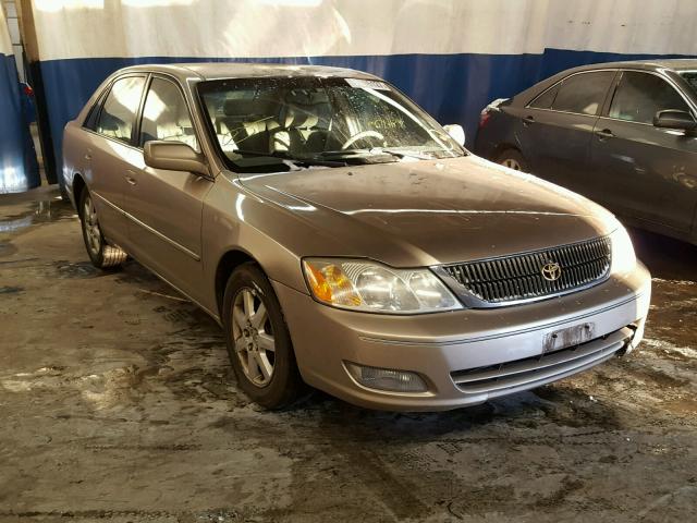 4T1BF28B81U135385 - 2001 TOYOTA AVALON XL GOLD photo 1