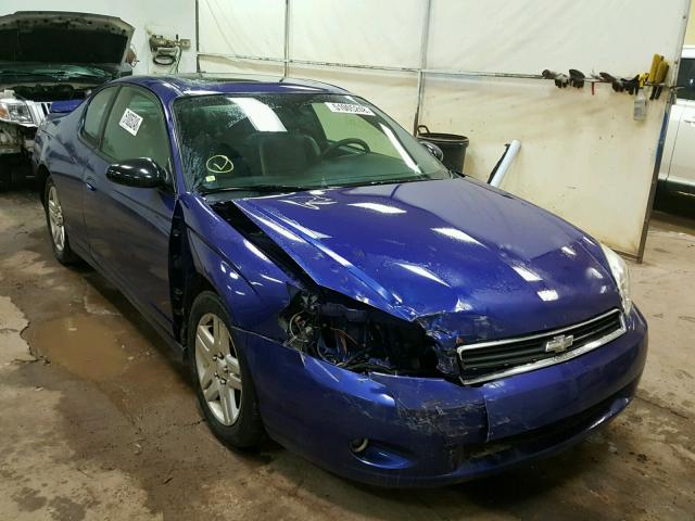 2G1WN161069359275 - 2006 CHEVROLET MONTE CARL ლურჯი ფოტო 1