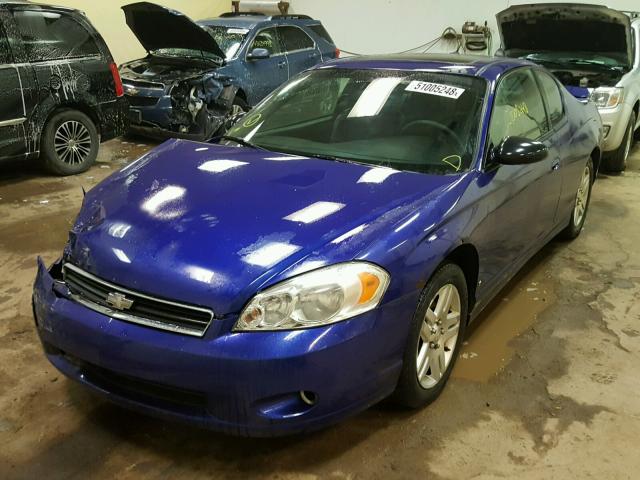 2G1WN161069359275 - 2006 CHEVROLET MONTE CARL ლურჯი ფოტო 2