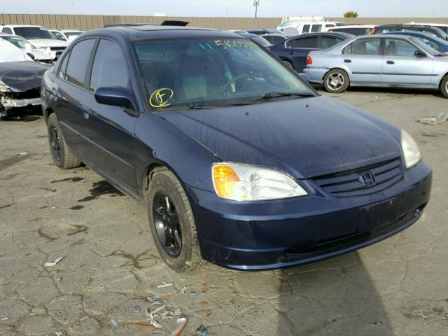 2HGES26701H573740 - 2001 HONDA CIVIC EX 蓝色 照片 1