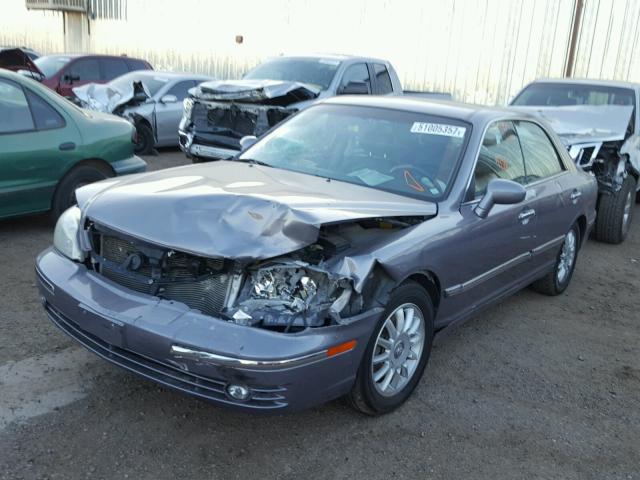 KMHFU45E95A411131 - 2005 HYUNDAI XG 350 GRAY photo 2