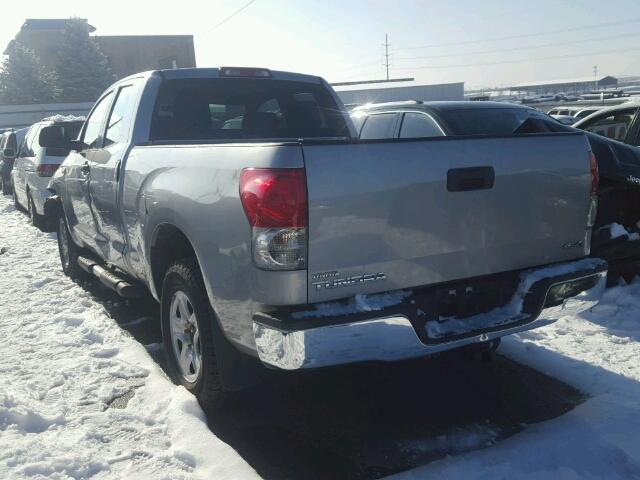 5TBBT54138S460948 - 2008 TOYOTA TUNDRA DOU SILVER photo 3