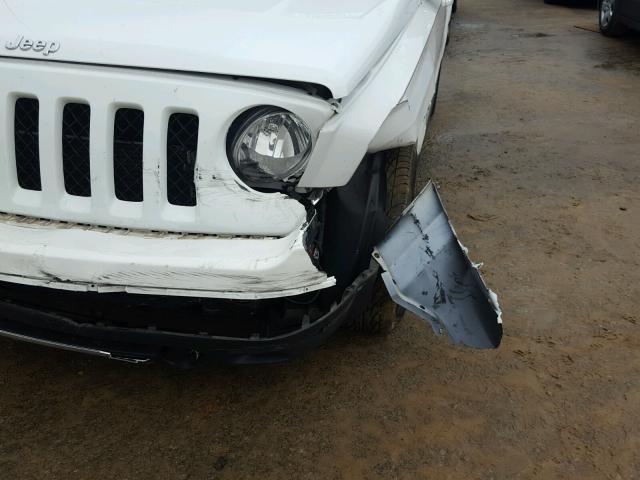 1C4NJPCB2CD539354 - 2012 JEEP PATRIOT LI WHITE photo 9