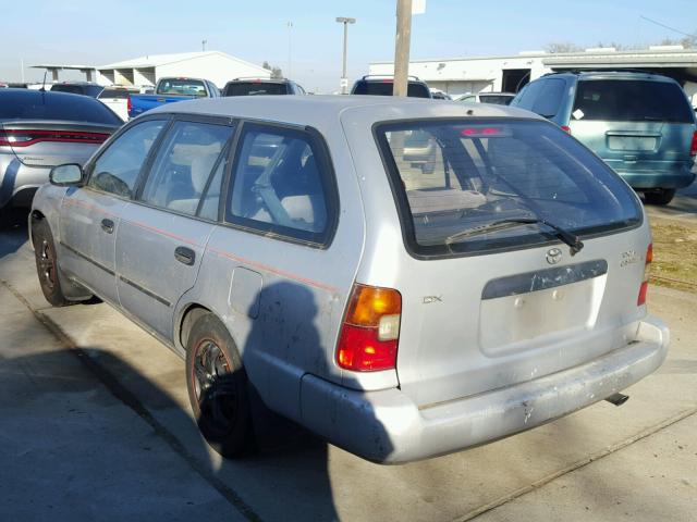 JT2AE09W1P0044170 - 1993 TOYOTA COROLLA BA SILVER photo 3