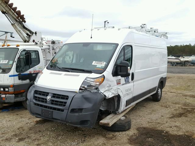 3C6TRVDG3HE533073 - 2017 RAM PROMASTER WHITE photo 2