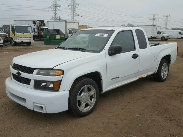 1GCCS196148137301 - 2004 CHEVROLET COLORADO WHITE photo 2