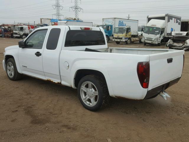 1GCCS196148137301 - 2004 CHEVROLET COLORADO WHITE photo 3