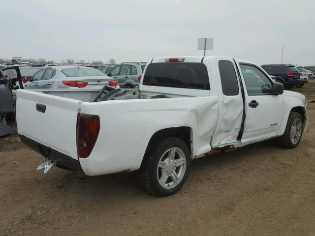 1GCCS196148137301 - 2004 CHEVROLET COLORADO WHITE photo 4