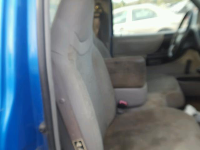 1FTYR10C6YTA55653 - 2000 FORD RANGER BLUE photo 6