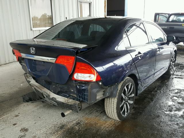 2HGFA1F50AH529639 - 2010 HONDA CIVIC LX BLUE photo 4