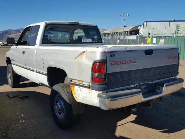 3B7KF23Z2VG746983 - 1997 DODGE RAM 2500 WHITE photo 3