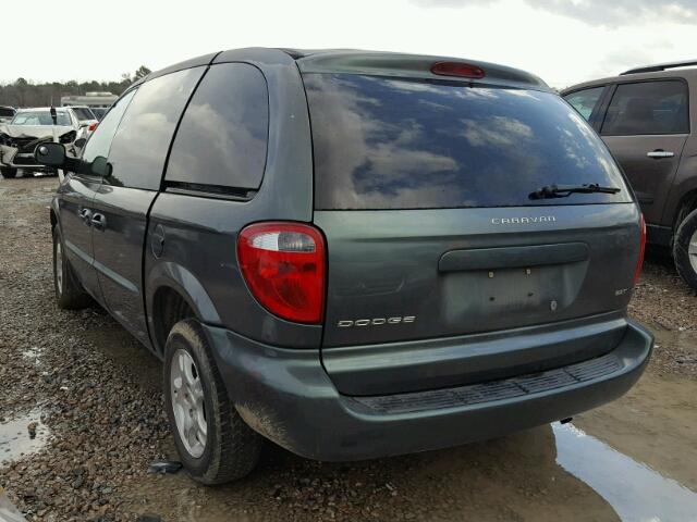 1D4GP45R74B534344 - 2004 DODGE CARAVAN SX GRAY photo 3