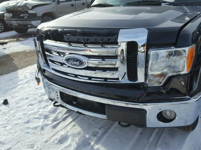 1FTPW14V09FA90723 - 2009 FORD F150 SUPER BLACK photo 9