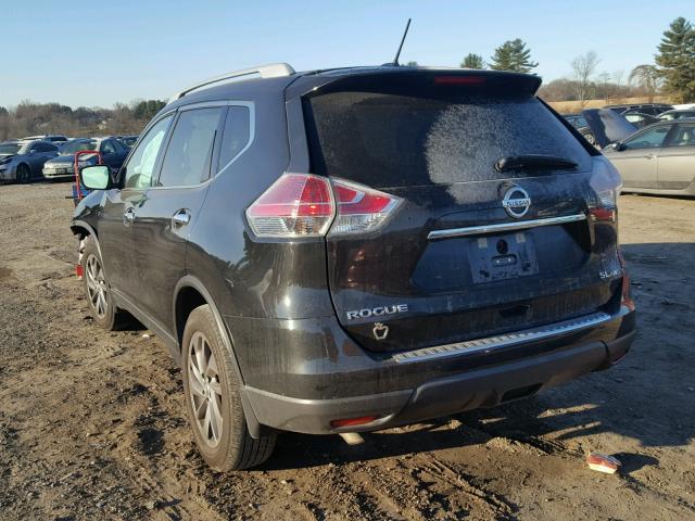 5N1AT2MV0GC756025 - 2016 NISSAN ROGUE S BLACK photo 3