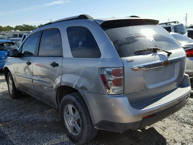 2CNDL13F386328283 - 2008 CHEVROLET EQUINOX LS GRAY photo 4