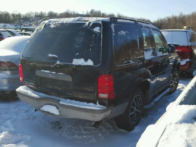 1FMYU70E11UA67918 - 2001 FORD EXPLORER S BLACK photo 4
