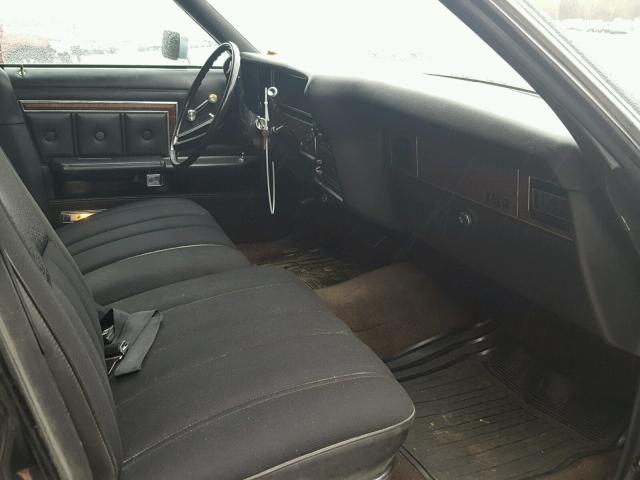 3W66H165450 - 1973 FORD SEDAN BLACK photo 5