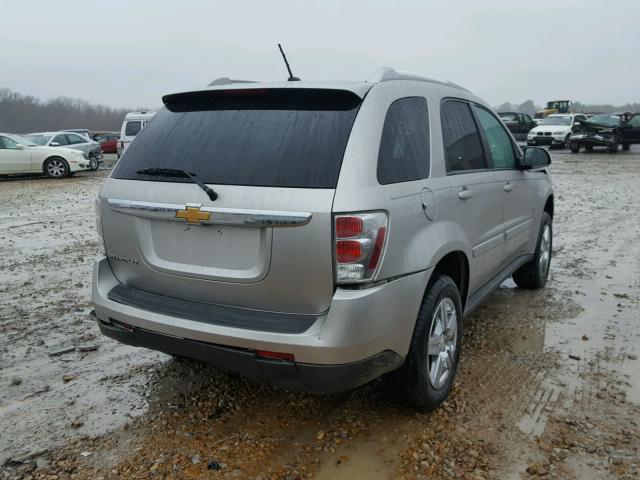 2CNDL33F386005380 - 2008 CHEVROLET EQUINOX LT SILVER photo 4