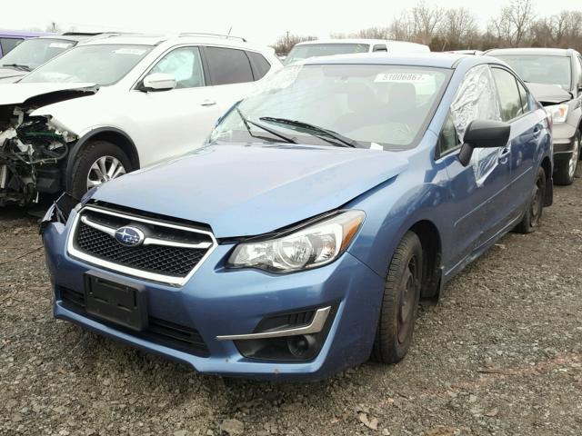 JF1GJAA62FG020194 - 2015 SUBARU IMPREZA BA BLUE photo 2