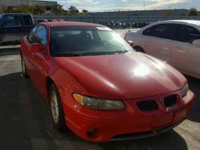 1G2WP12K72F101387 - 2002 PONTIAC GRAND PRIX წითელი ფოტო 1